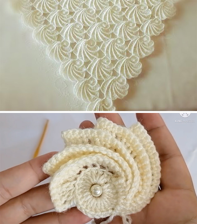 Crochet Spiral Motif Pattern Sided - Learn how to make a beautiful and really useful crochet spiral motif. Keep reading for the pattern and tutorial of this lovely work.