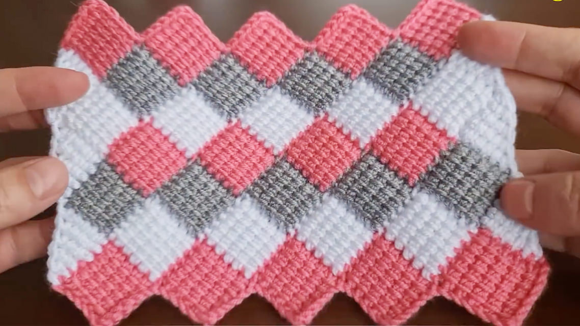 Crochet Entrelac Stitch You Need To Learn CrochetBeja