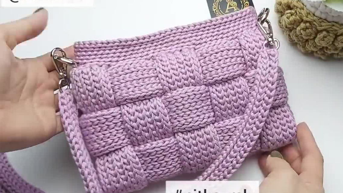 Crochet Wicker Bag You Will Love CrochetBeja