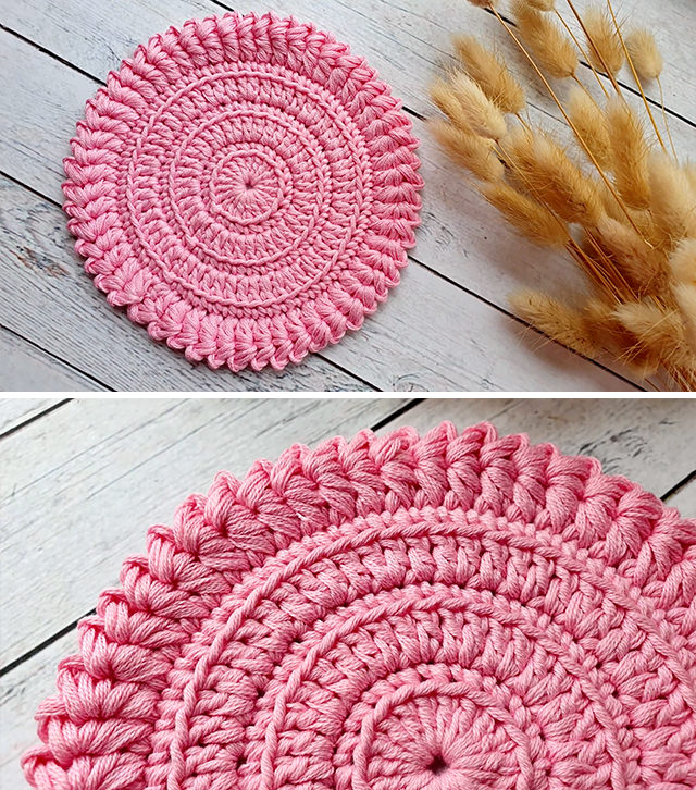 Easy Crochet Border Pattern Sided - Let's learn a beautiful and easy crochet border to add to any project, especially for a spiral project. Keep reading for the pattern and tutorial of this lovely border.