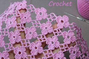 Crochet Lace Flower Pattern Featured - One of the best things about crochet is that even if you're a beginner, you can make beautiful, functional items. You can make this crochet lace flower pattern to add a stylish and charming look to your home.