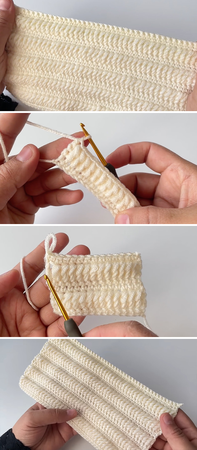 Simple Crochet Stitch Pattern - If you're a beginner crocheter and looking for a simple crochet stitch to learn, this is the right place.