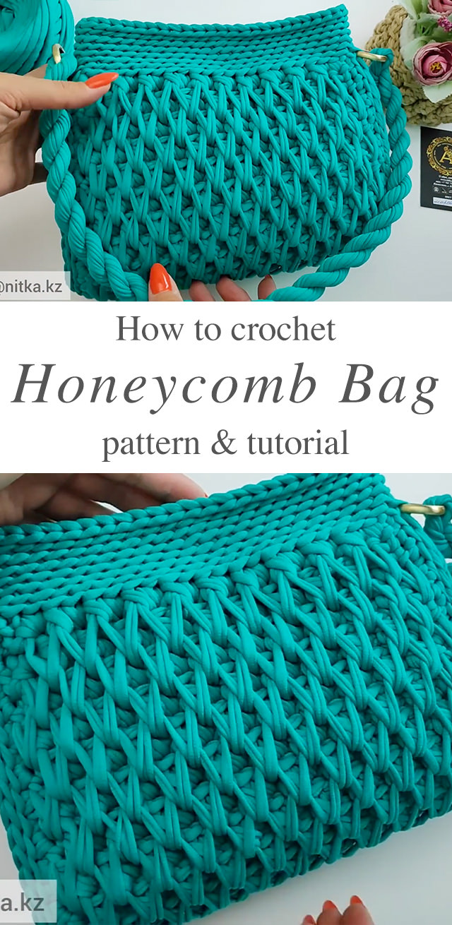 Free honeycomb hotsell crochet pattern
