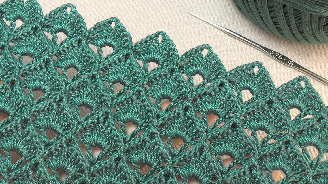 Crochet Embossed Pattern You Will Love CrochetBeja