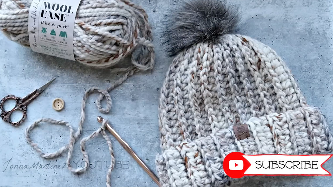 Easy Crochet Beanie Pattern And Tutorial - CrochetBeja