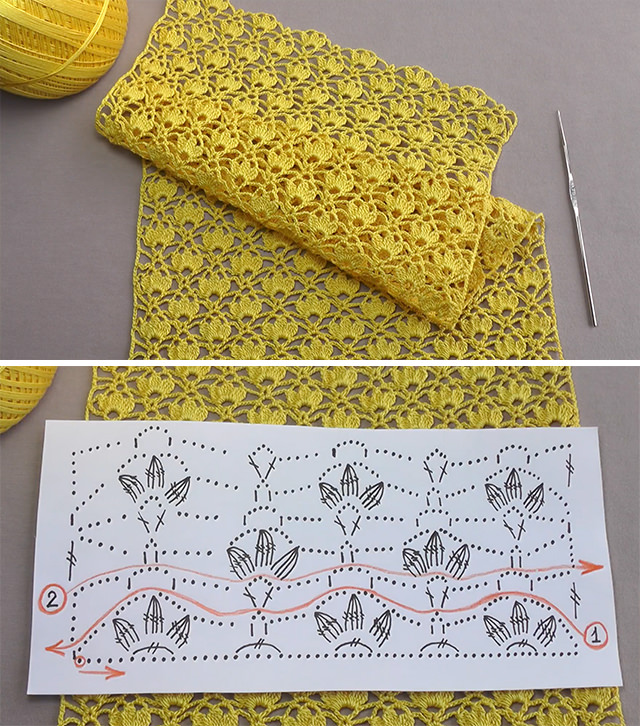 Let's make a beautiful lace flower crochet stitch that looks stylish, easy, and fun to make.