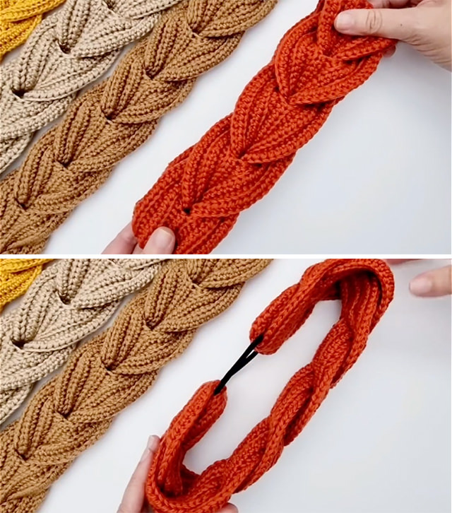 Crochet Braided Headband Tutorial Sided - In this tutorial, we'll walk you through the steps to create a beautiful crochet braided headband. So, grab your crochet hook and some yarn, and let's get started on this creative journey!