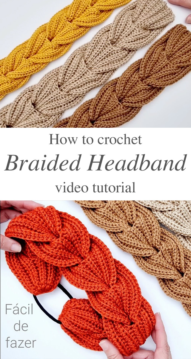 Crochet Braided Headband Tutorial - In this tutorial, we'll walk you through the steps to create a beautiful crochet braided headband. So, grab your crochet hook and some yarn, and let's get started on this creative journey!