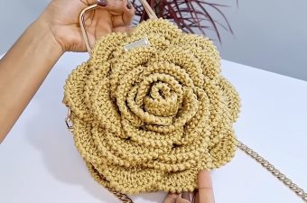 Flower Crochet Bag Featured - In the enchanting world of crochet, where creativity intertwines with craftsmanship, the flower crochet bag stands out as a masterpiece.