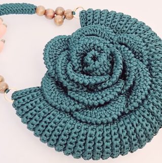 Crochet Rose Bag Featured - Embark on a captivating crochet adventure as we delve into the artistry of crafting a timeless masterpiece – the crochet rose bag.