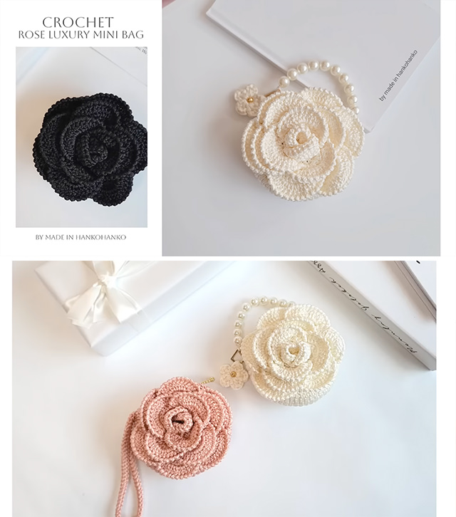 Crochet Flower Mini Bag Sided - In this tutorial, we'll explore the step-by-step process of crafting this adorable crochet flower mini bag that adds a touch of whimsy to any ensemble.