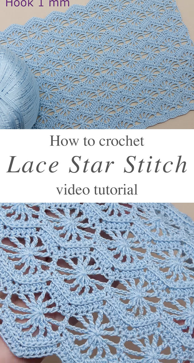 Crochet Lace Star Stitch - Are you seeking to add an ethereal touch to your crochet projects? Look no further than the captivating beauty of the crochet lace star stitch.