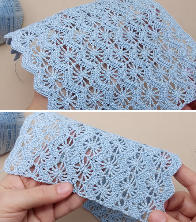 Crochet Lace Star Stitch Sided - Are you seeking to add an ethereal touch to your crochet projects? Look no further than the captivating beauty of the crochet lace star stitch.