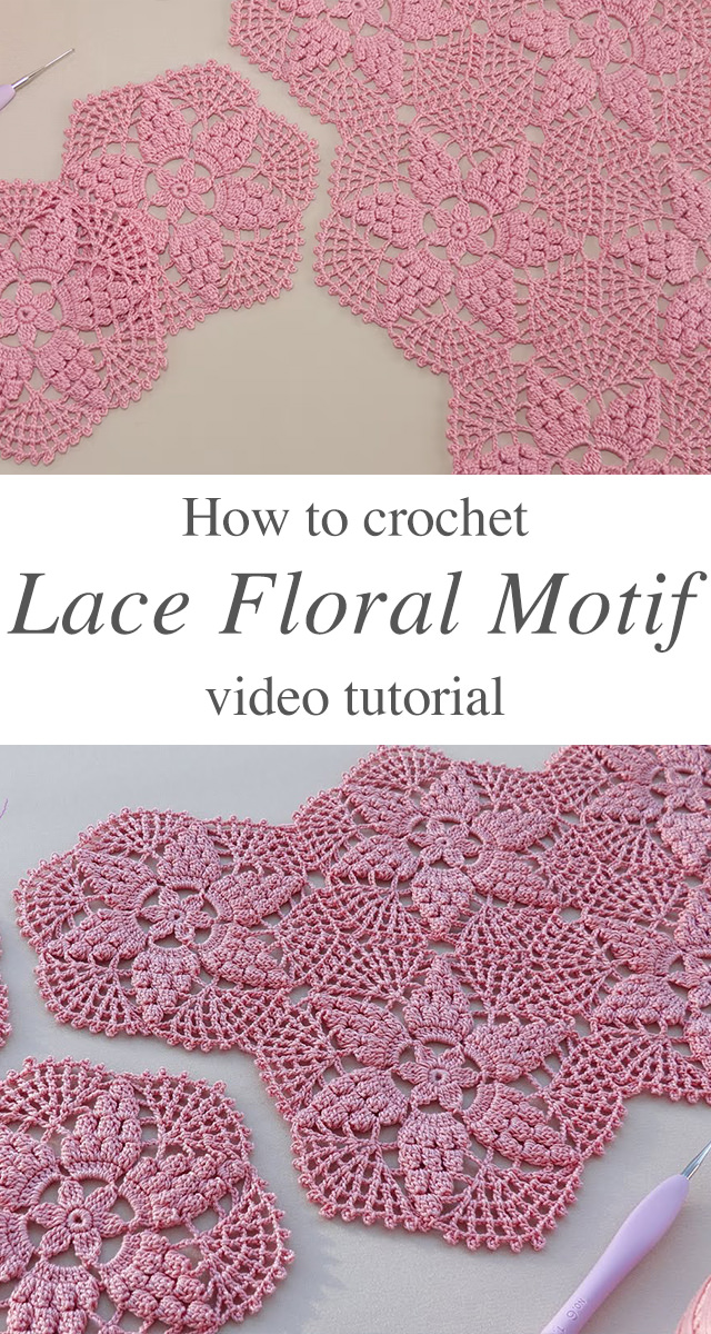 Crochet Lace Floral Motif - In the intricate world of crochet, few techniques offer the same level of delicate elegance as the crochet lace floral motif.