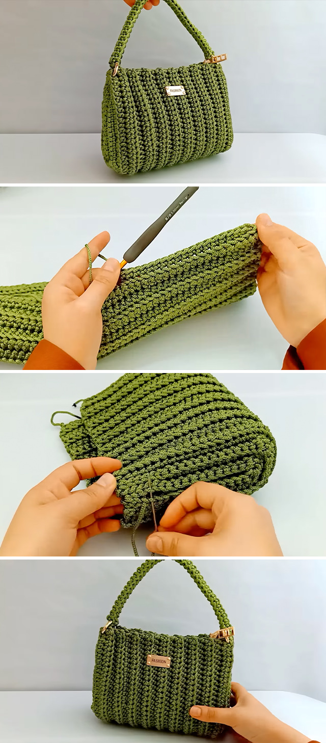 Crochet Fashion Bag Tutorial - Are you ready to elevate your accessory game with a stunning crochet fashion bag?