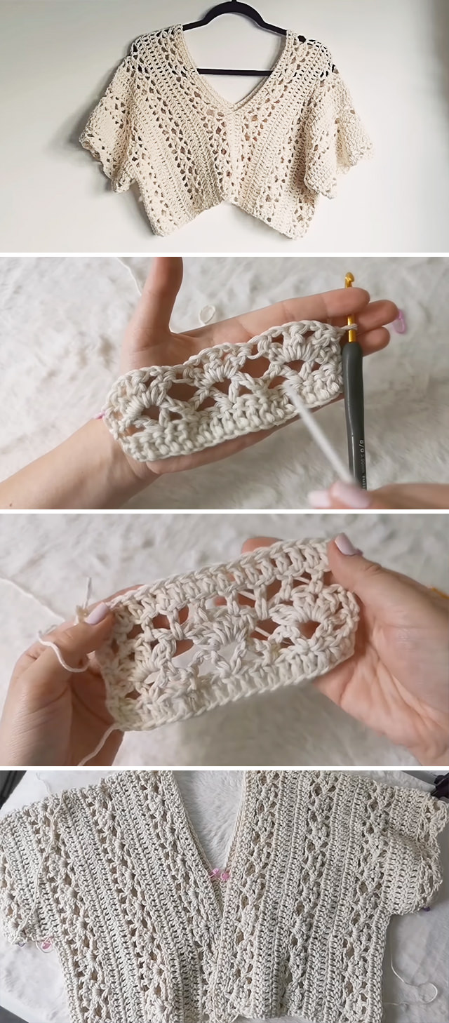 Crochet Lace Summer Top Tutorial - Today, I’m thrilled to walk you through the process of creating your very own crochet lace summer top.