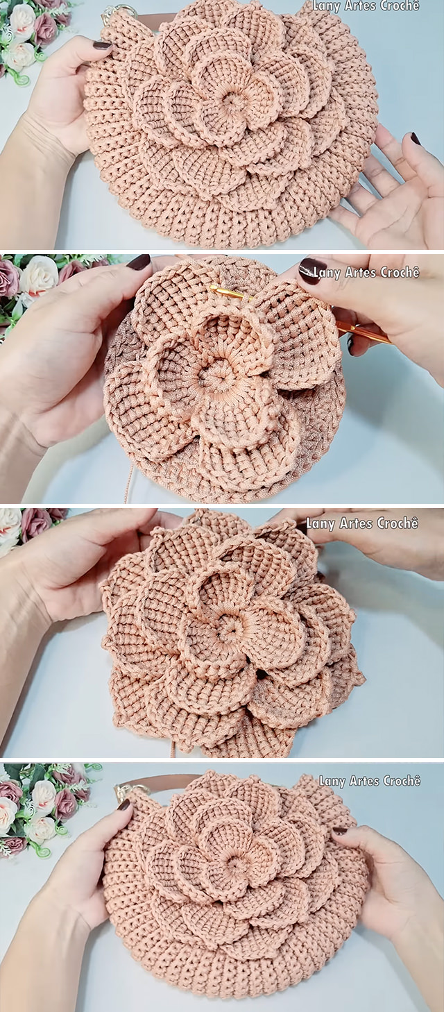 Tunisian crochet bag best sale