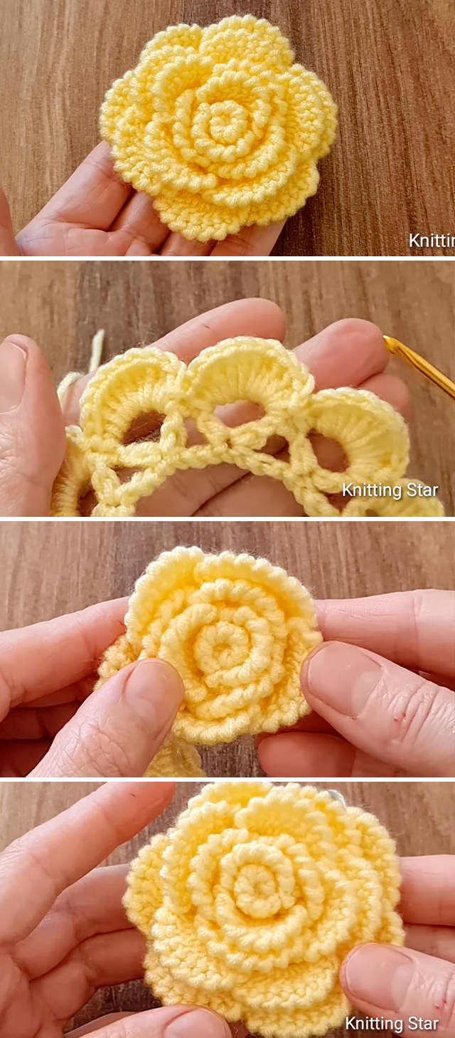 Crochet Easy Rose Pattern - Crochet easy rose flower is one of the most rewarding and charming projects for both beginners and experienced crafters.