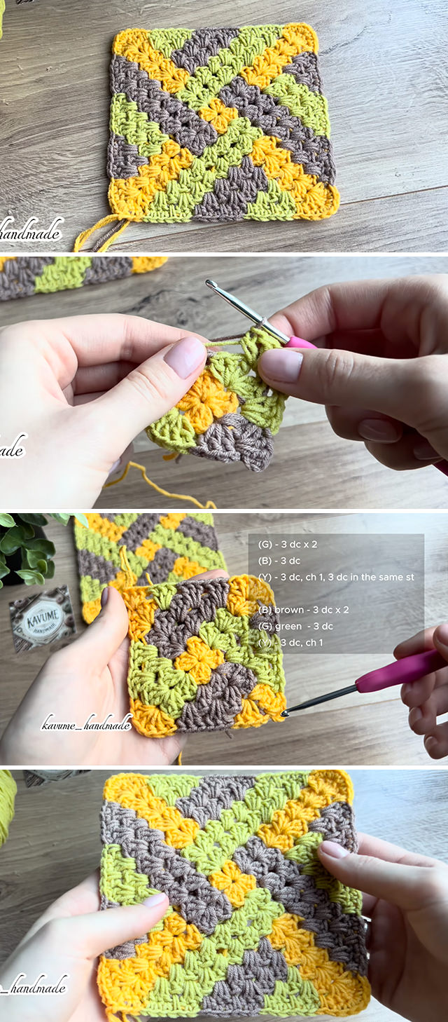 Crochet Multicolor Granny Square Pattern - The crochet multicolor granny square is a versatile and visually stunning pattern that has captivated crafters for decades.