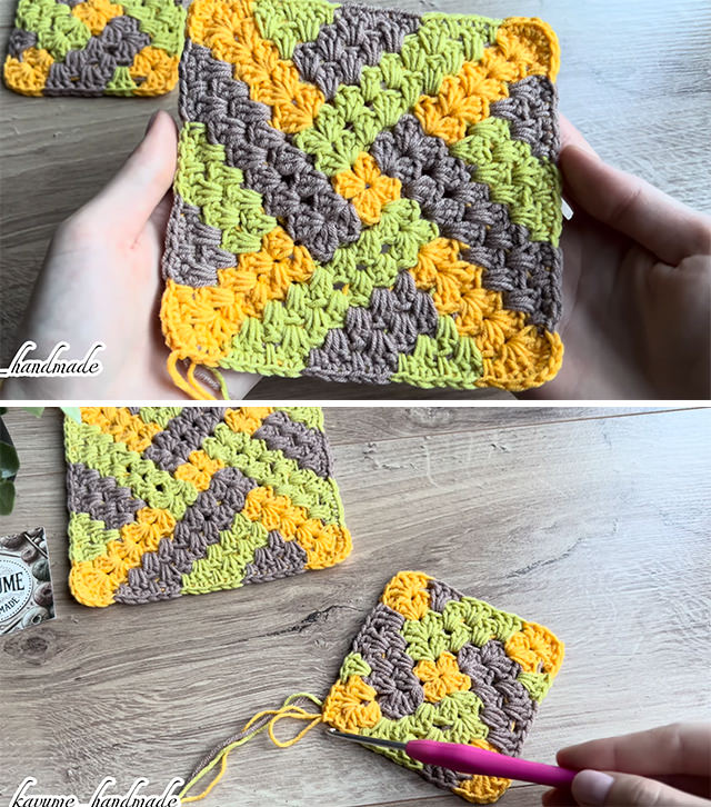 Crochet Multicolor Granny Square Sided - The crochet multicolor granny square is a versatile and visually stunning pattern that has captivated crafters for decades.
