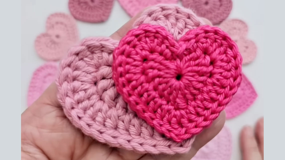 Heart - Crochet & Knit by Beja - Free Patterns, Videos + How To