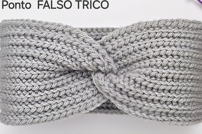 Crochet Brioche Headband Featured - If you love texture-rich crochet stitches that mimic the warmth and elasticity of knitted fabrics, the crochet brioche headband is the perfect project for you.