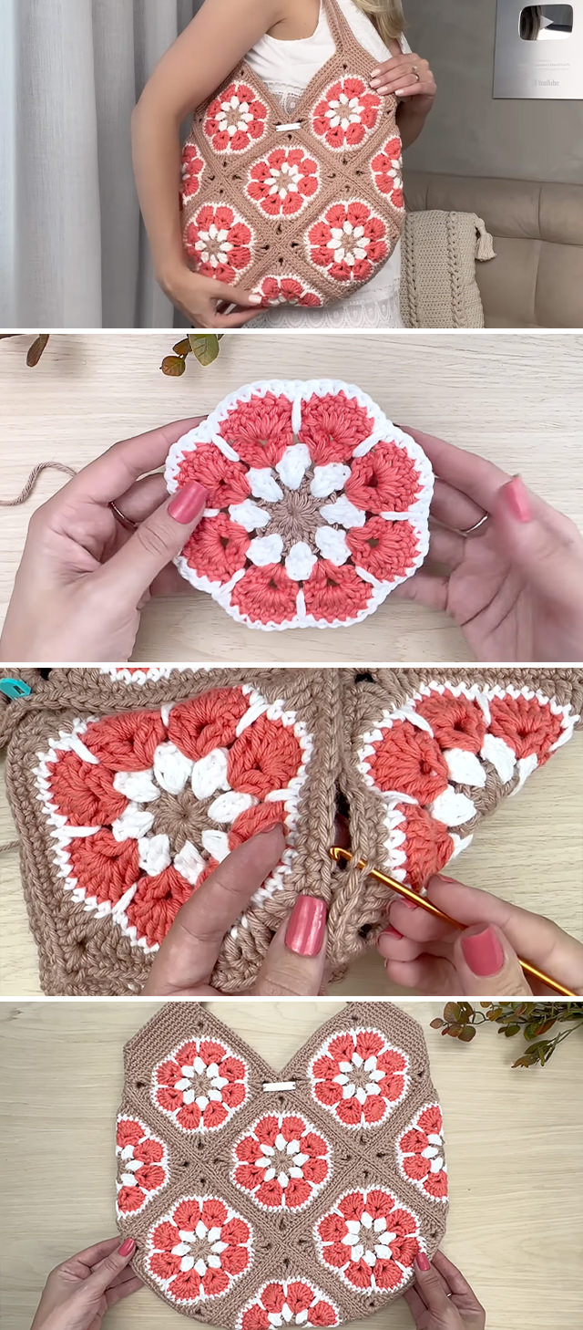 Crochet Granny Square Bag Pattern - If you’re looking to combine nostalgic charm with modern boho style, the crochet granny square bag is your go-to project.