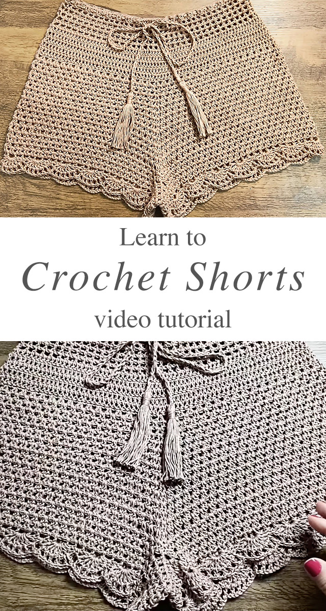 Crochet Shorts - Crochet shorts are taking the world of handmade fashion by storm and they have become a must-have in any wardrobe.
