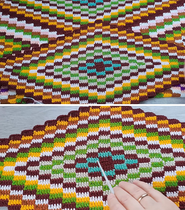 Crochet Area Rug Sided - A crochet area rug isn't just a floor covering—it's a conversation starter, a cozy statement, and a stunning way to personalize any space.