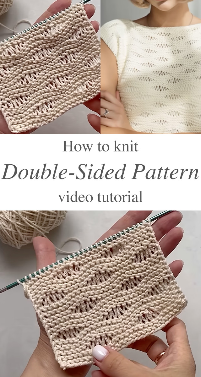 Crochet Double Sided Pattern - In the world of fiber arts, few techniques strike a balance between beauty and practicality like the knit double sided pattern.