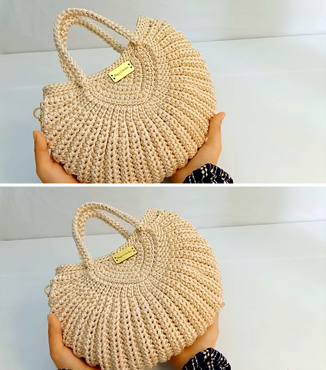 Crochet Simple Bag Sided - When it comes to handmade fashion, nothing beats the charm and elegance of a well-crafted crochet simple bag. This timeless accessory adds personality to your wardrobe while serving as a functional piece for daily use.