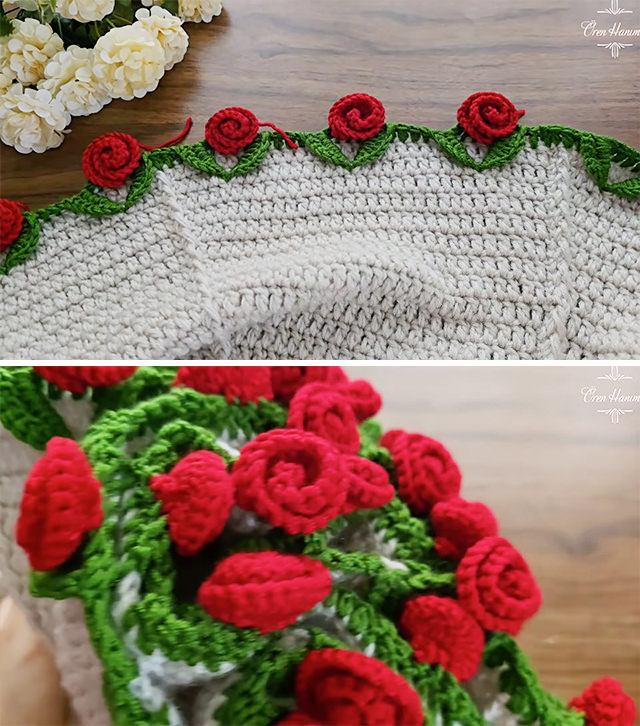 Crochet Throw Blanket Sided - Few projects capture the charm of handmade beauty quite like a crochet throw blanket. Add to that a delicate rose edging, and you’ve got yourself a showstopper — both functional and decorative.