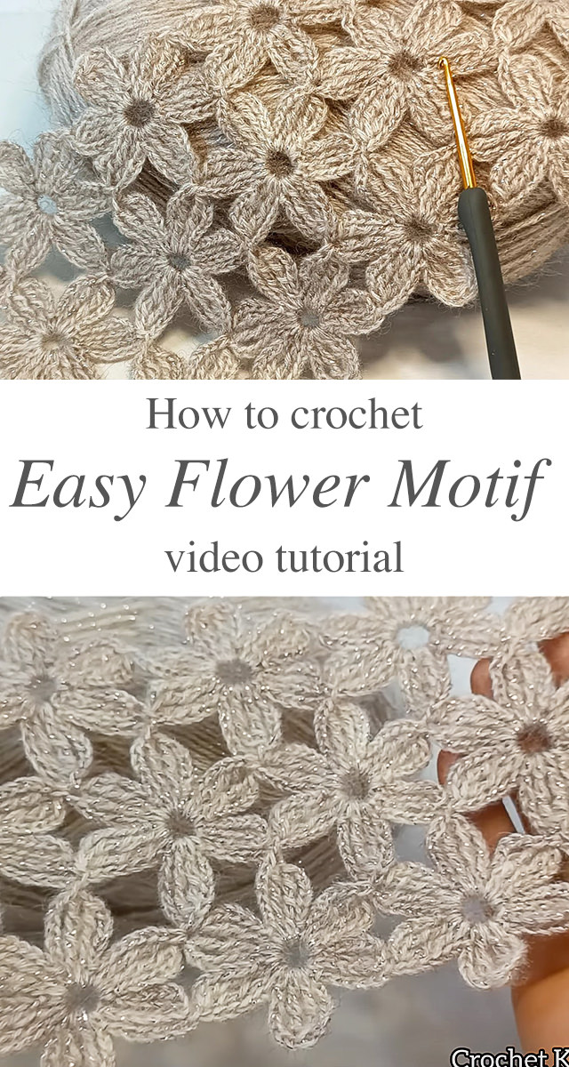 Crochet Easy Flower Motif - If you’re looking for a project that’s both charming and satisfying, the crochet easy flower motif is the perfect place to start.