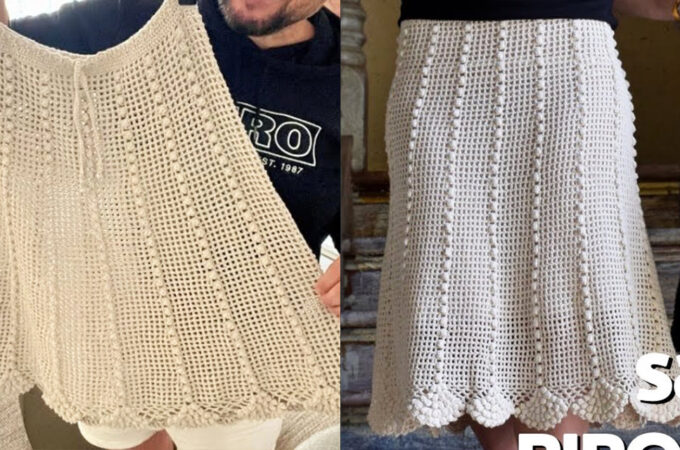 Crochet Maxi Skirt Featured - The crochet maxi skirt is more than just a garment—it’s a celebration of artistry, patience, and style. Flowing gracefully from waist to hem, this piece transforms a simple strand of yarn into wearable poetry.