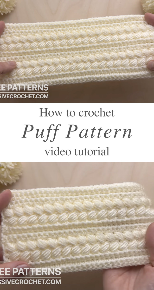 Crochet Puff Pattern - The crochet puff pattern is a timeless stitch that adds dimension, coziness, and visual intrigue to any handmade creation. With its pillowy texture and eye-catching repetition, this versatile technique has found its way into baby blankets, scarves, hats, and home decor pieces alike.
