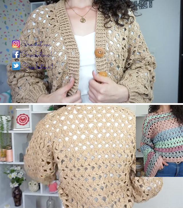 Flower Crochet Jacket Sided - A flower crochet jacket is more than just a cozy layering piece—it’s a wearable bouquet, a testament to craft, creativity, and style.