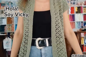 Long Crochet Vest Featured - When the seasons start to shift and your wardrobe begs for a versatile layering piece, nothing compares to the timeless charm of a long crochet vest.