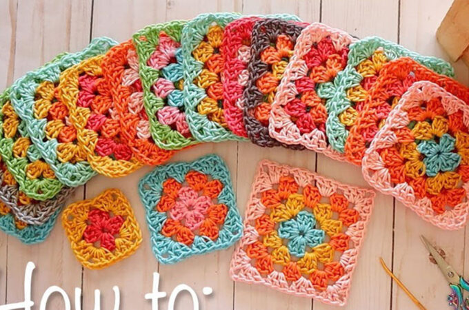 Crochet Beginners Granny Square Featured - Whether you're dreaming of making a blanket, scarf, bag, or something uniquely yours, the crochet beginners granny square is where it all begins.