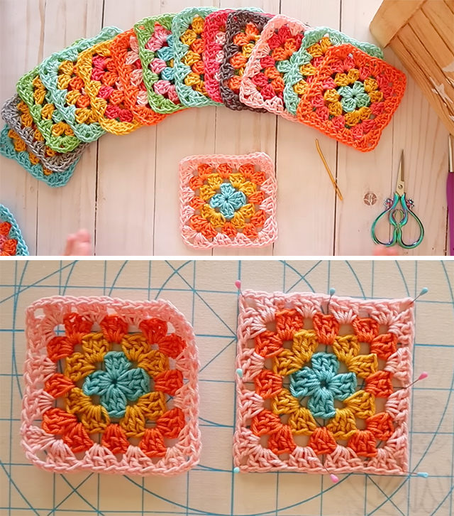 Crochet Beginners Granny Square Sided - Whether you're dreaming of making a blanket, scarf, bag, or something uniquely yours, the crochet beginners granny square is where it all begins.