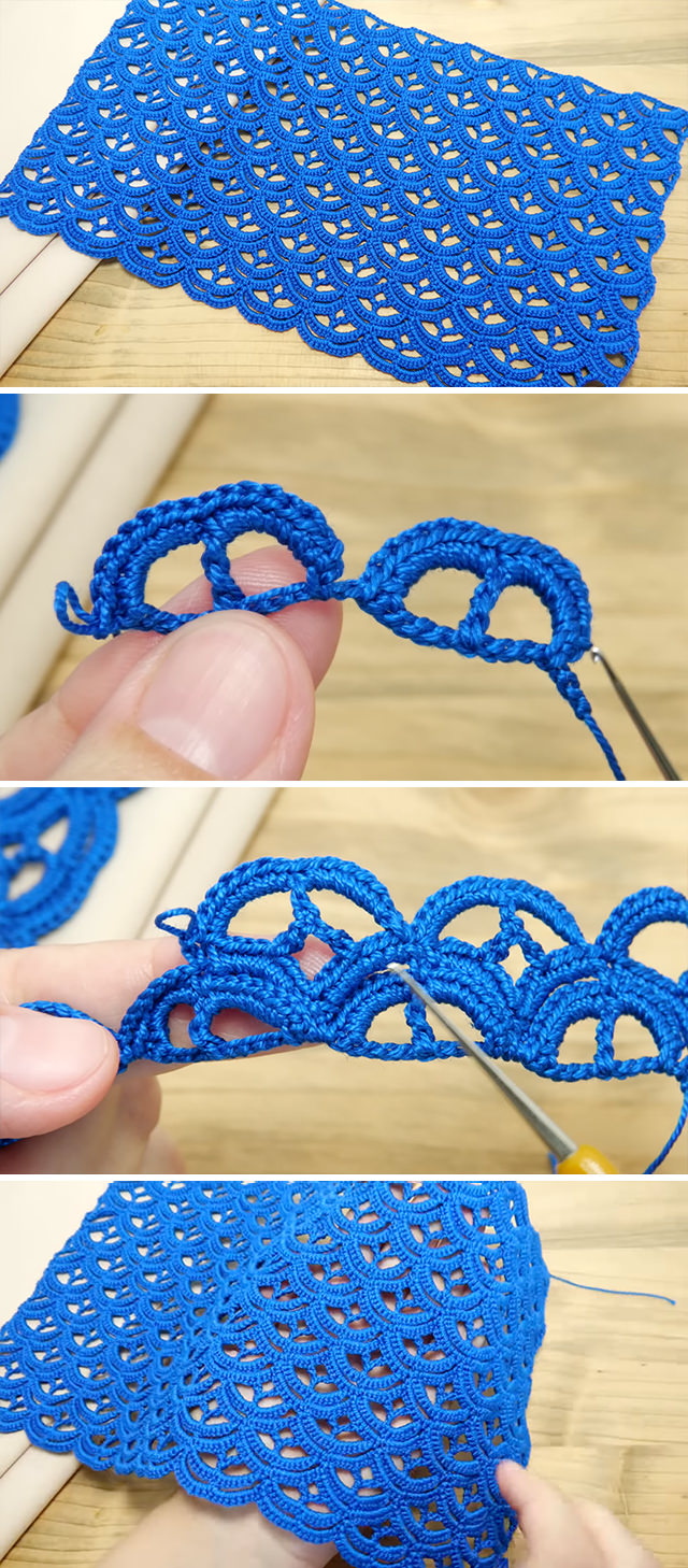 Crochet Fan Openwork Stitch Tutorial - The crochet fan openwork stitch is a captivating pattern that combines lightness, texture, and visual intrigue. Its scalloped, semi-circular fans create a rhythmic lace effect, making it ideal for airy shawls, decorative blankets, breezy tops, and elegant accessories.