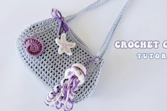 Crochet Ocean Bag Featured - The crochet ocean bag captures all the summer charm in a single, practical, and utterly adorable accessory.