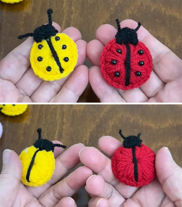 Crochet Ladybug Sided - Few crochet projects are as charming and instantly recognizable as the crochet ladybug. With its vivid hues, rounded silhouette, and adorable little spots, this tiny creature makes for a perfect embellishment, gift, or standalone decoration.