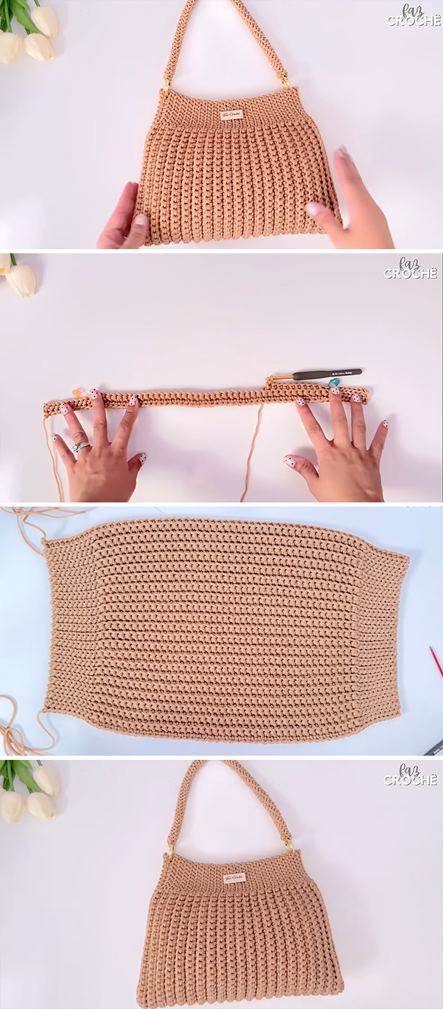 Crochet Hand Bag Pattern - A crochet hand bag is one of those rare creations that merge practicality with artisanal beauty. Handmade with care, it offers a touch of elegance, durability, and individuality that mass-produced bags simply cannot replicate.