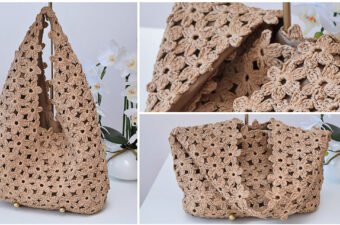 Crochet Shopping Bag Featured - A crochet shopping bag is more than a practical accessory—it’s a statement of artistry and sustainability. When adorned with a delicate flower motif, this everyday essential transforms into a piece of wearable craftsmanship. Not only does it carry your groceries, books, or market finds, but it also brings a touch of elegance and individuality to your routine.