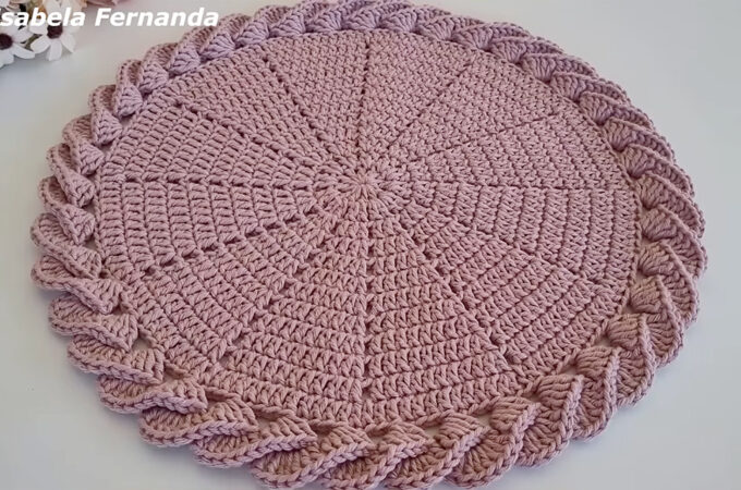 Crochet Circle Coaster Featured - There’s something truly heartwarming about holding a warm cup of tea or coffee and setting it down on a beautifully handmade crochet circle coaster.