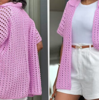 Women Crochet Shirt Featured - When it comes to effortlessly chic fashion, few handmade pieces rival the charm of a women’s crochet shirt. Light, breathable, and versatile, this wardrobe essential brings a touch of handcrafted artistry to any outfit.