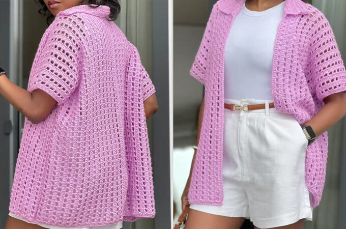 Women Crochet Shirt Featured - When it comes to effortlessly chic fashion, few handmade pieces rival the charm of a women’s crochet shirt. Light, breathable, and versatile, this wardrobe essential brings a touch of handcrafted artistry to any outfit.