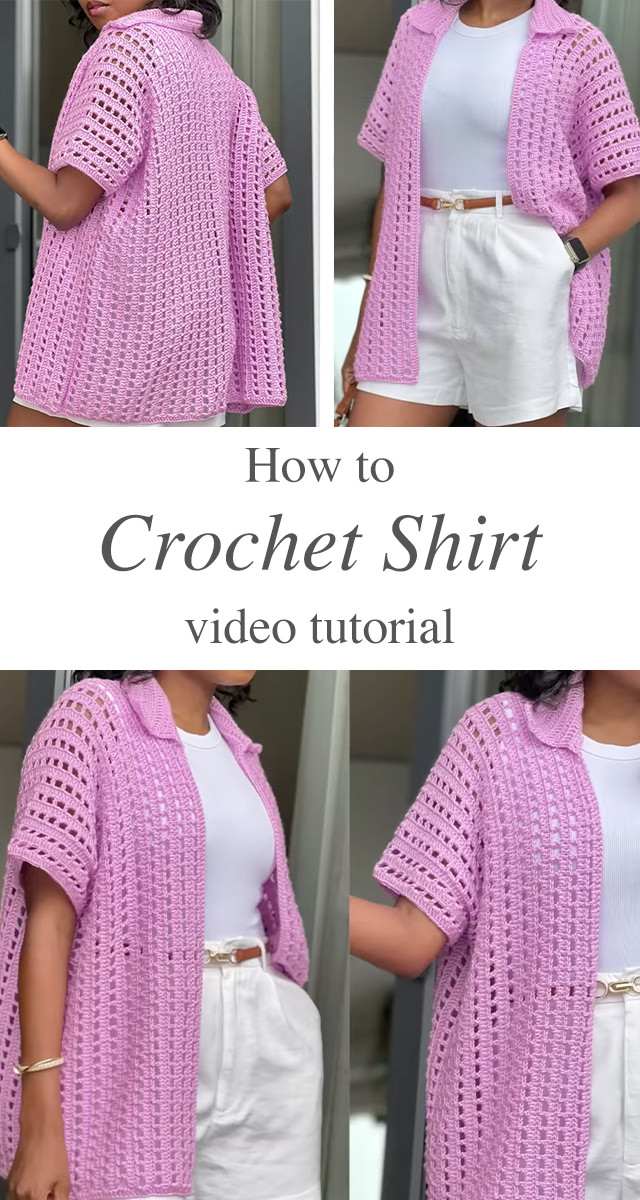 Women Crochet Shirt - When it comes to effortlessly chic fashion, few handmade pieces rival the charm of a women’s crochet shirt. Light, breathable, and versatile, this wardrobe essential brings a touch of handcrafted artistry to any outfit.