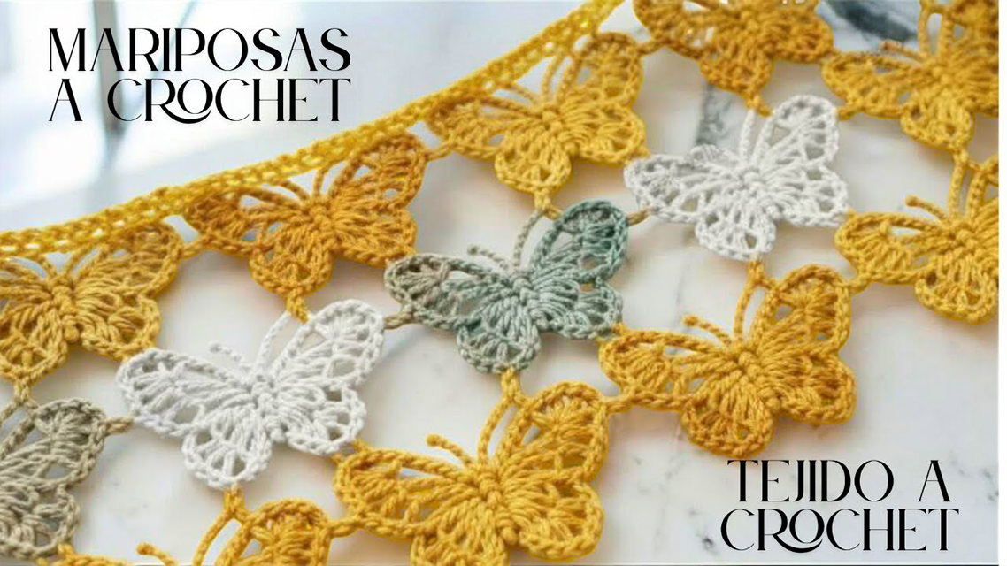 Crochet Butterfly Motif: A Delicate Design - CrochetBeja