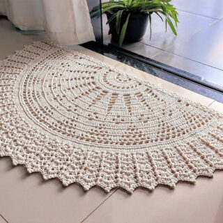 Crochet Door Mat Featured - A crochet door mat brings warmth, charm, and handmade elegance into any home. It is not just a practical accessory—it’s a statement of personal style and craftsmanship.